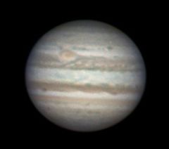 Jupiter le 06/07/2008, 01h03TU, C8, Barlow 3x, Vesta Pro