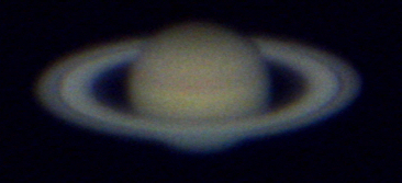 Saturne - image brute