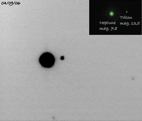 Neptune le 04/09/06 avec le C8 + barlow 2 x 