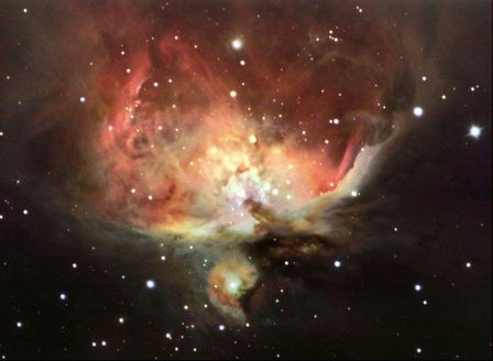 M42, CCD 3,3 Mp, L bin 2x2, RVB bin1x1